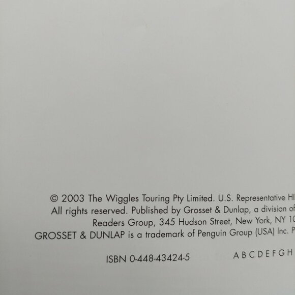 The Wiggles A Very Wiggly Christmas Hardback Book 2003 - Picture 7 of 9